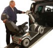 Auffahrrampe für Elektromobile
