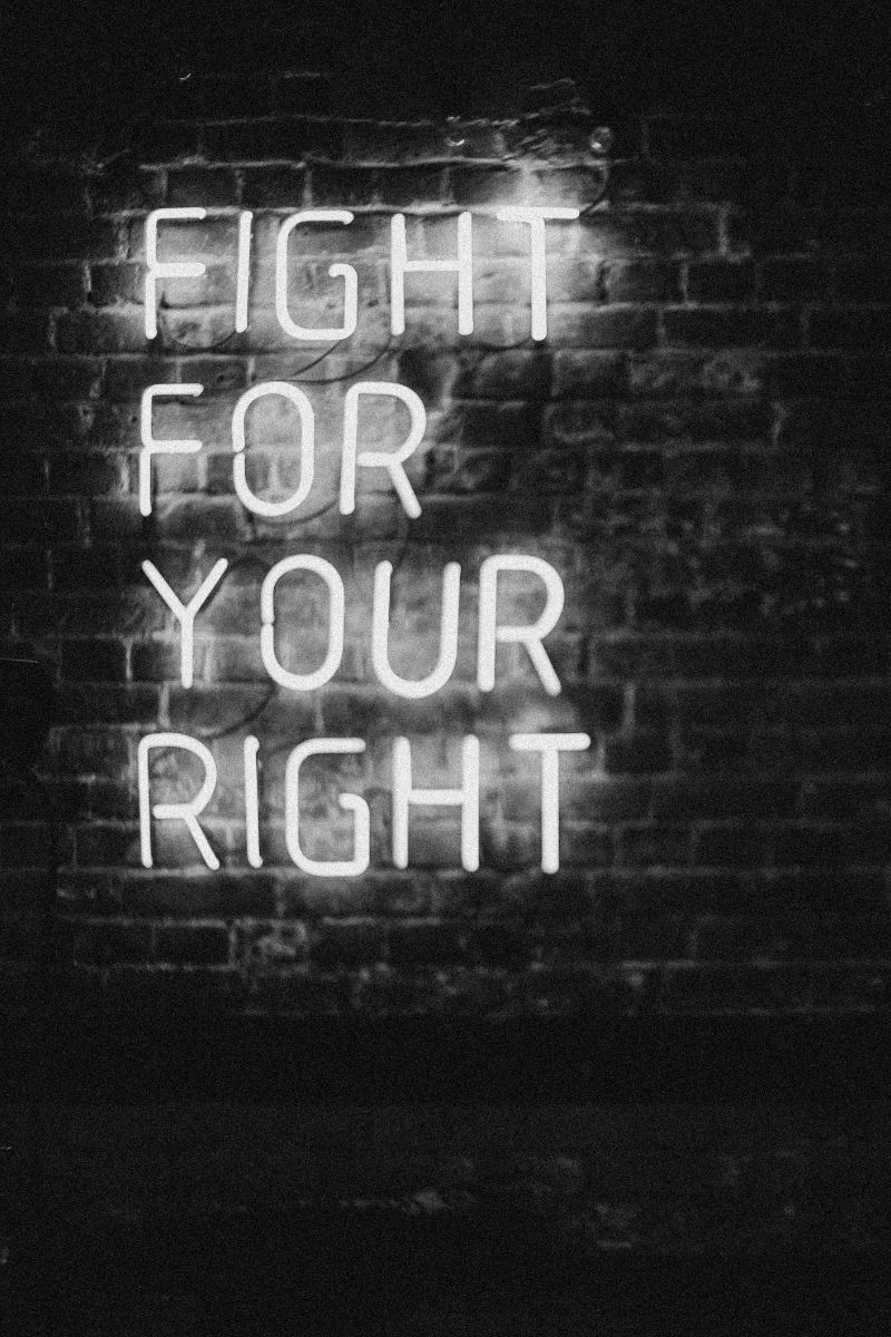 You gotta fight for your rights!