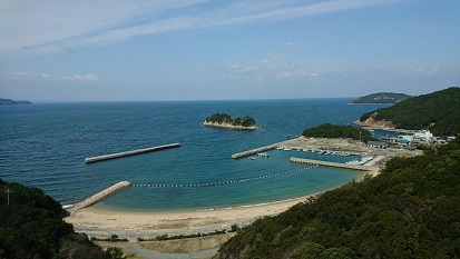 淡路島から見える海