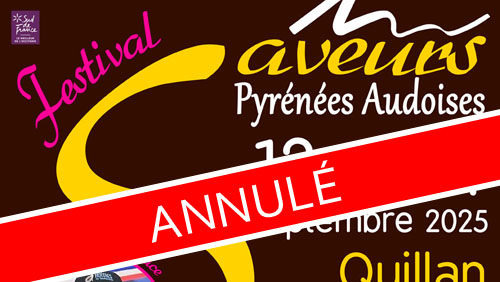 Annulation du festival 2025