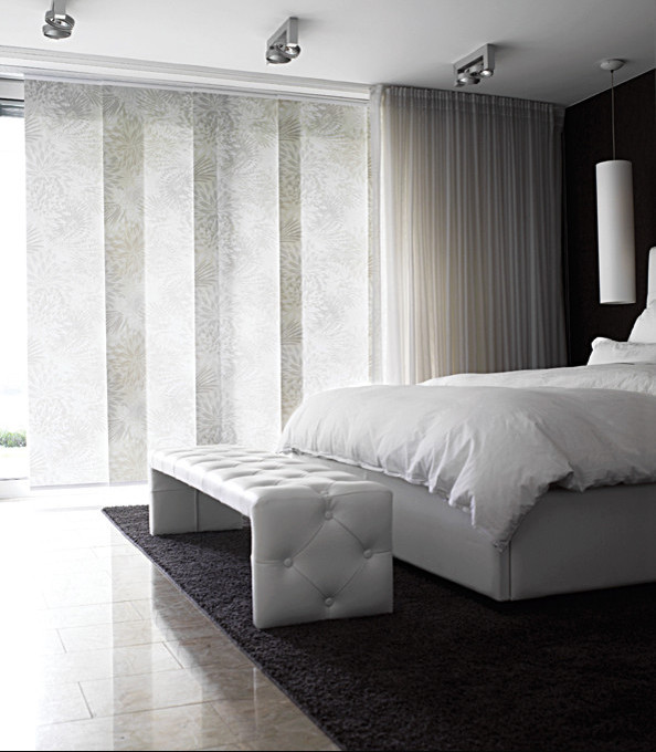 Arredamento design tende: arredamento casa con un design semplice ... Tende da interni moderni pannelli