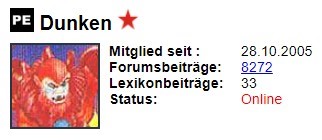 Avatar von Dunken auf PE