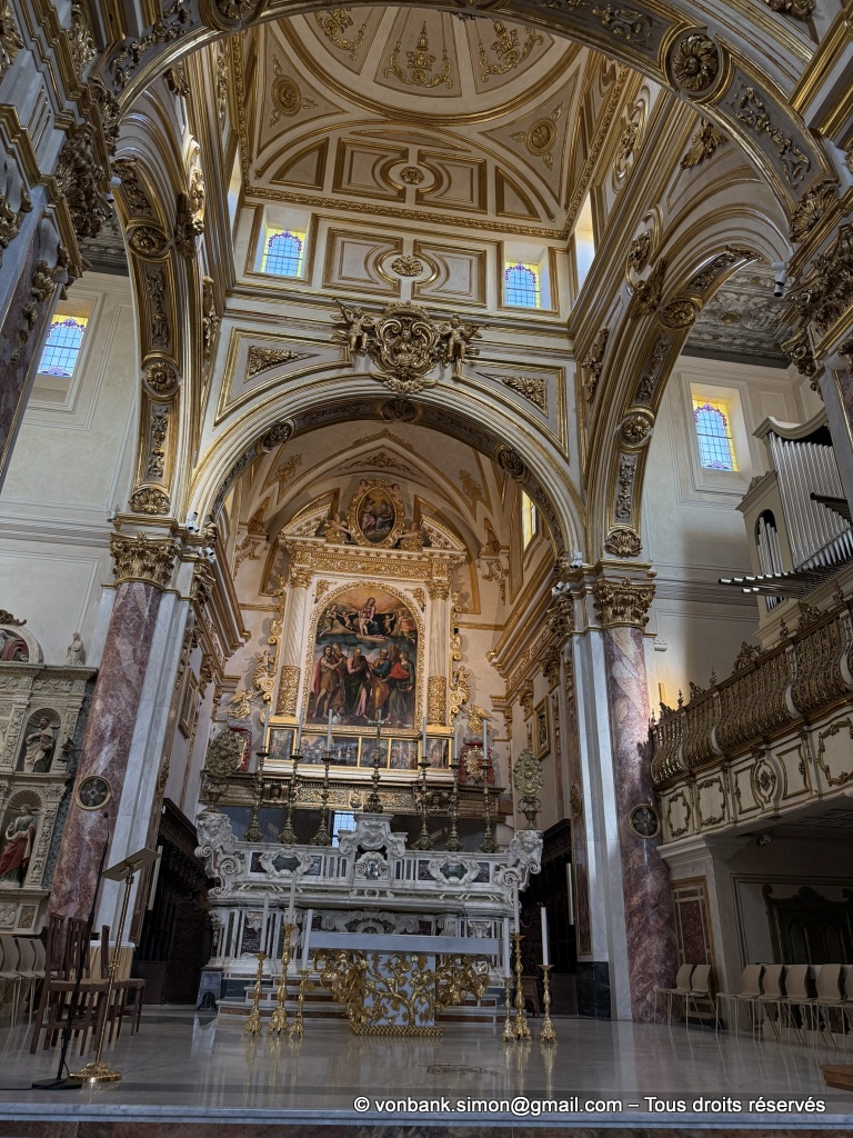 Matera - Duomo : Chapelle absidialeChœur