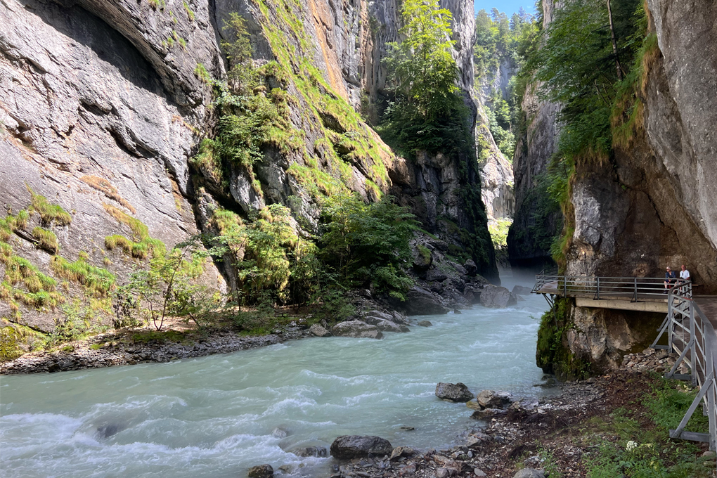 Ausflug zur Aares Schlucht 