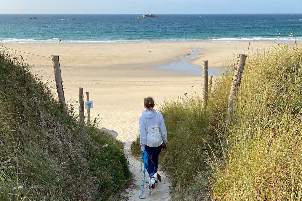 Zugang zum Strand