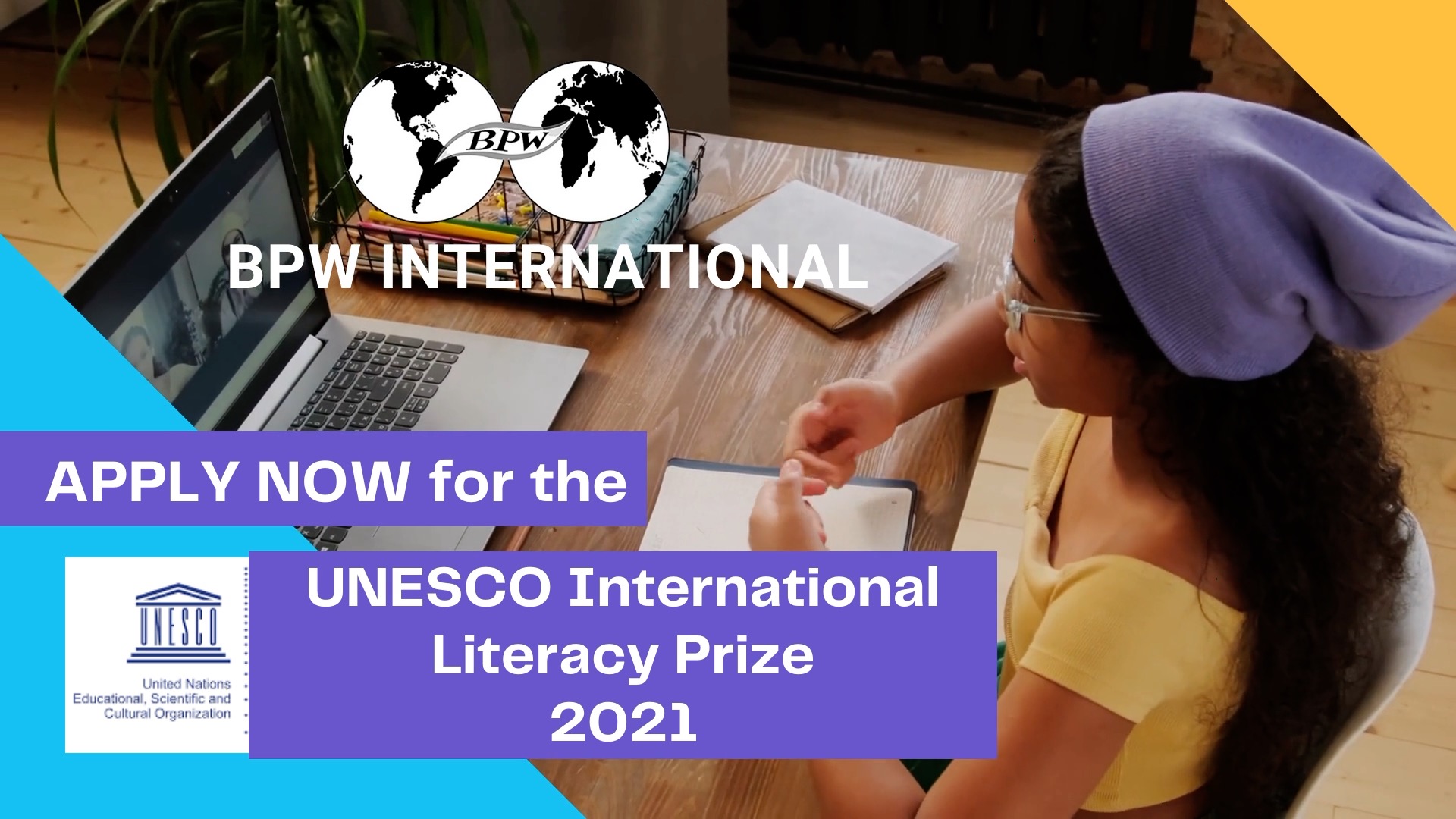 2021 UNESCO International Literacy Prizes -  Call for nominations