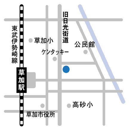 山崎クリニック地図