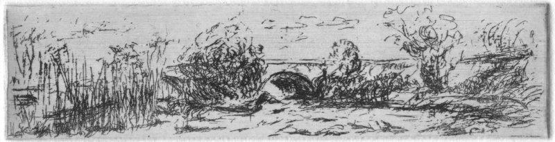 Niedziella, Waltraud, Radierung, 2015, 12,2x3,0 cm / 10 Euro