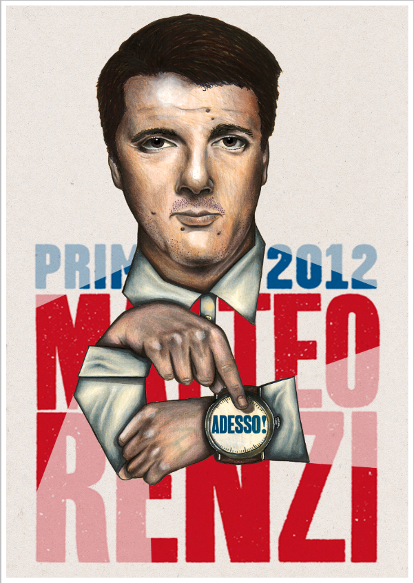 Matteo Renzi's poster