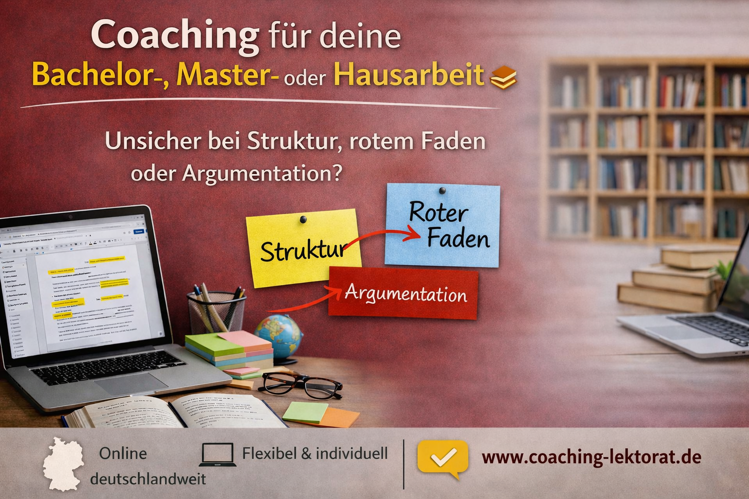 Neues Semester – so startest du deine Bachelor-, Master- oder Hausarbeit sicher und strukturiert