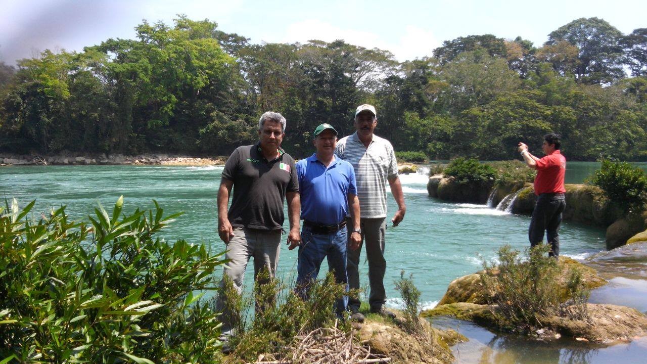 Jorge Goñi, Augusto Rodriguez y Carlos Moral. 