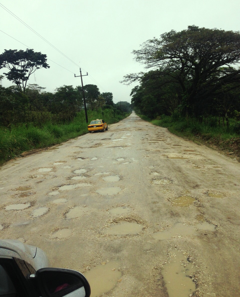 2015 Carretera a Salto de agua, fotografía de Susy Alpuche
