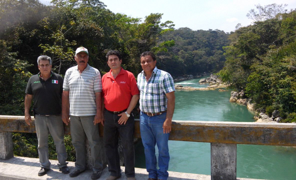 Jorge Goñi, Carlos Moral, Pedro Luis Herrera y Jorge Ramírez