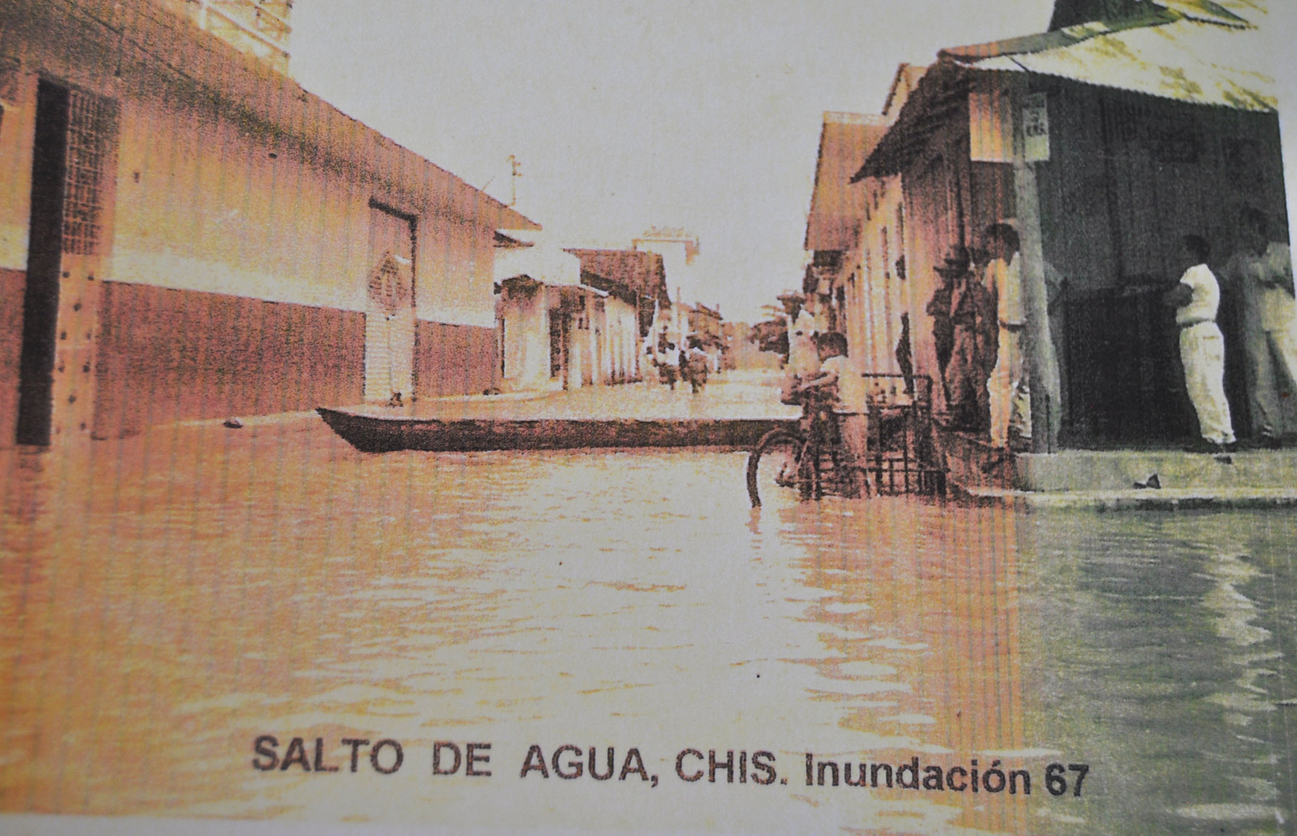 Inundación de 1967, Fotografía compartida por Jorge Huy (Kiko)