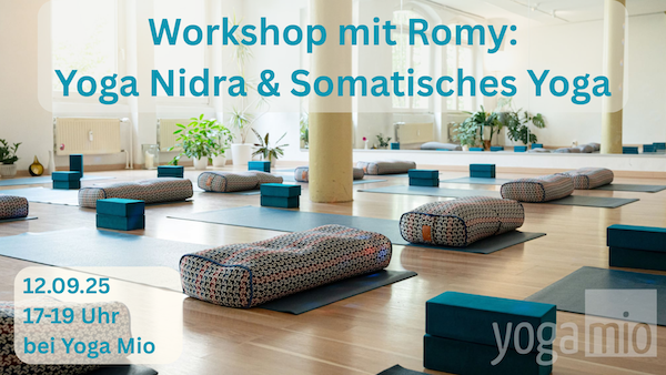 Workshop "Somatisches Yoga & Yoga Nidra" bei Yoga Mio