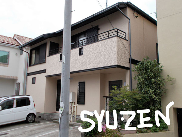 横浜市中区西之谷周辺　ダイワハウスの外壁塗装と屋根塗装。ハウスメーカーのお家は特殊な建材を使用していることが多いので劣化が進行する前にお手入れをお勧めします。
