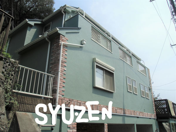 横浜市中区本牧町。　外壁塗装と屋根塗装