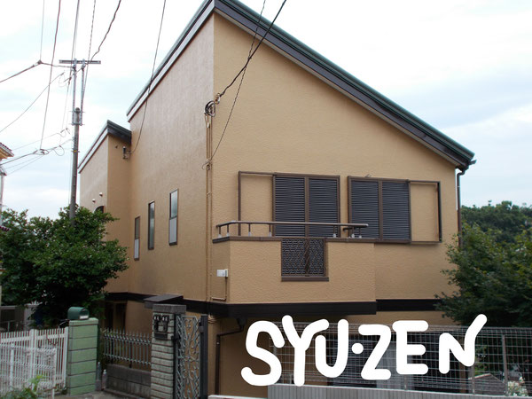 横浜市本牧緑が丘周辺　○○様邸の外壁塗装です。