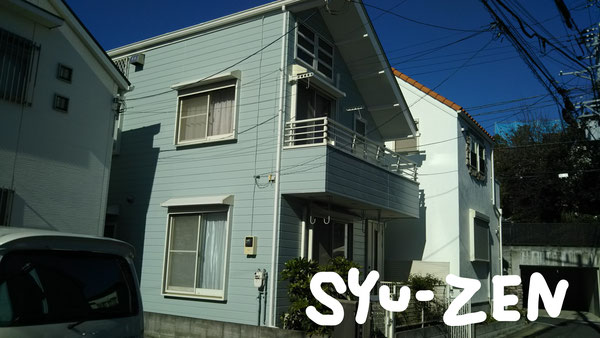 ブルー系も存在感あります。