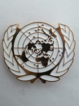 Placa boina tropas ONU
