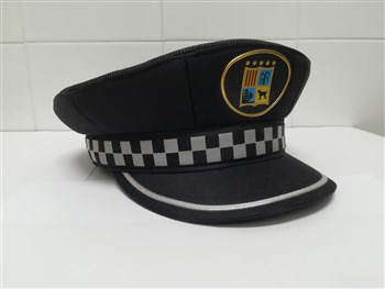Gorra de la Policía Local de Canet de Mar. Modelo 2018