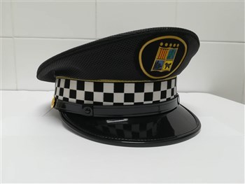 Gorra de la Policía Local de Canet de Mar. Modelo 2004