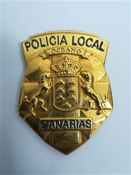 Placa Genérica de la Policía Local de Canarias
