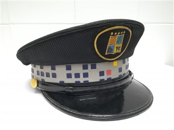Gorra de la Policía Local de Canet de Mar. Modelo 92