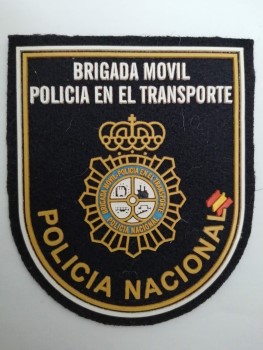 Policía en el Trasporte de la Policía Nacional