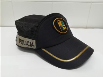 Gorra de la Policía Local de Canet de Mar. Modelo 2004