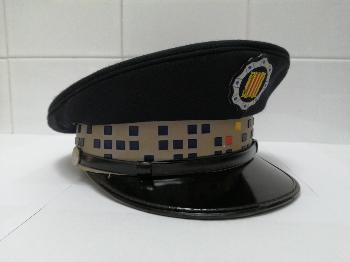 Gorra de plato Policía Local de Cataluña. Modelo 92