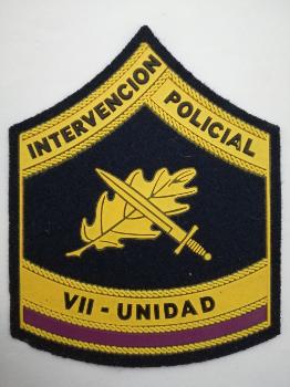 Unidad Intervención Policial VII Unidad - Valladolid. 1990-2000