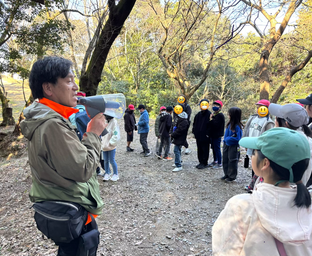竹林再生活動を地元の方に学ぶ