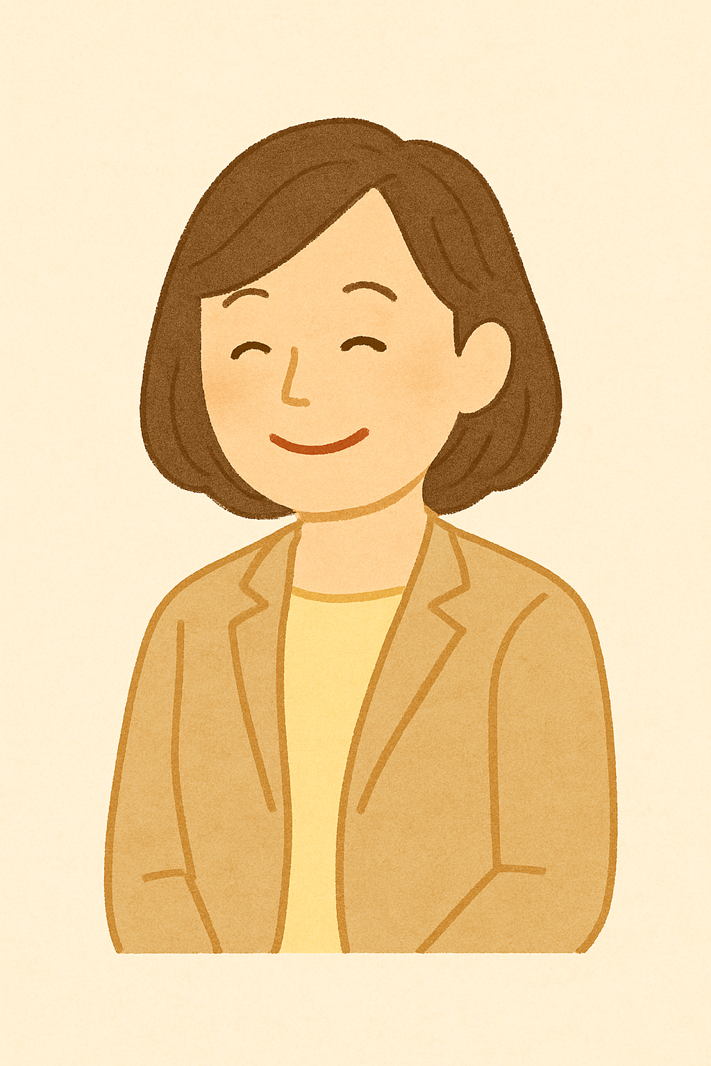 うなずき笑い