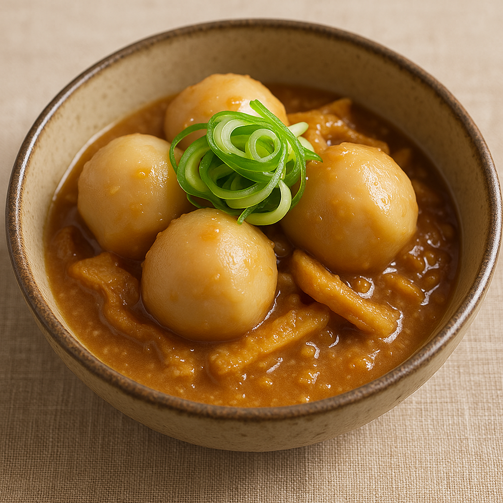 里いものねぎ味噌煮