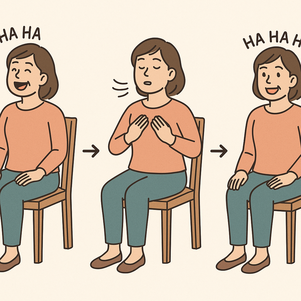 笑いヨガでストレスホルモンをぐっと減らす方法