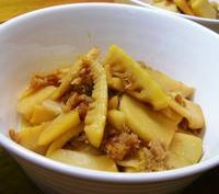 たけのことツナのさっぱり煮