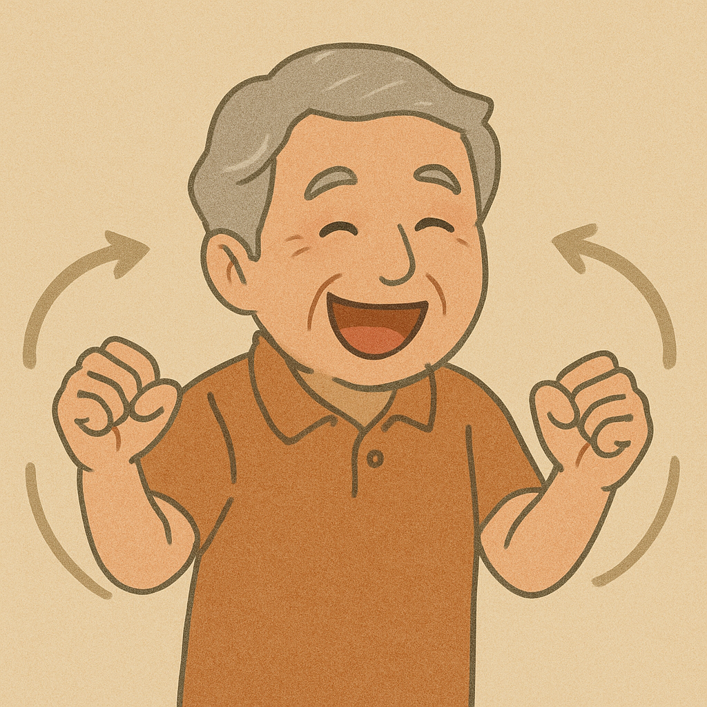 ぐるぐる笑い