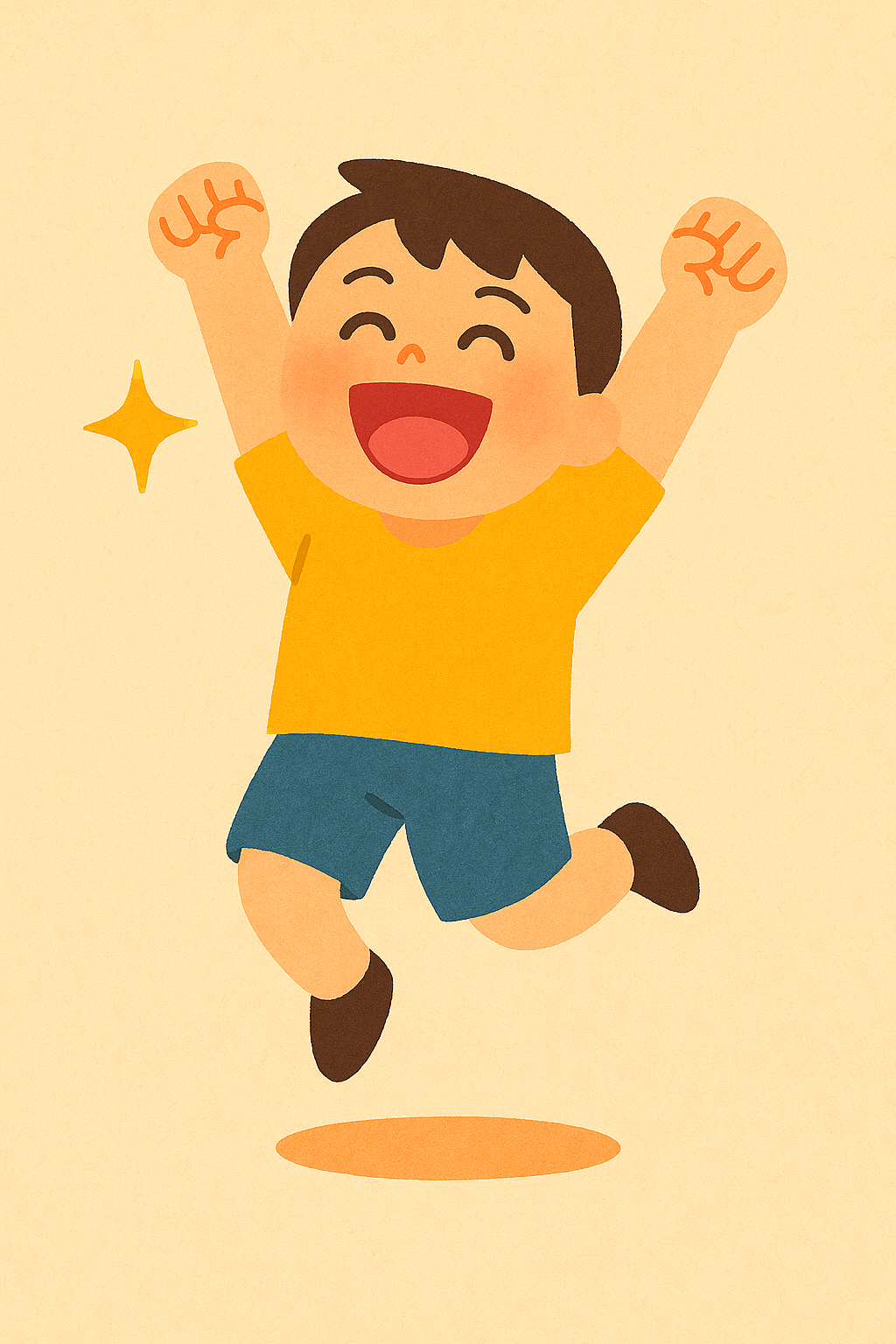 ジャンピングスマイル笑い