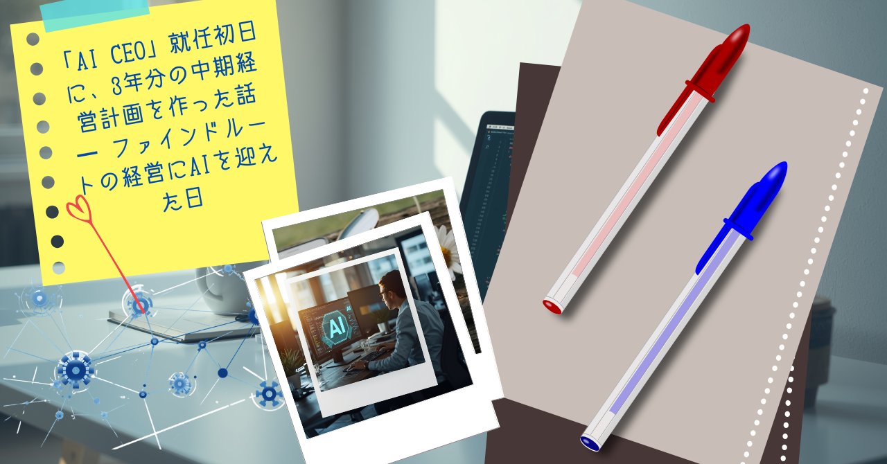 AI経営パートナー就任初日に、3年分の中期経営計画ができた話｜1人社長の中小企業がAIを経営の相棒に迎えた日