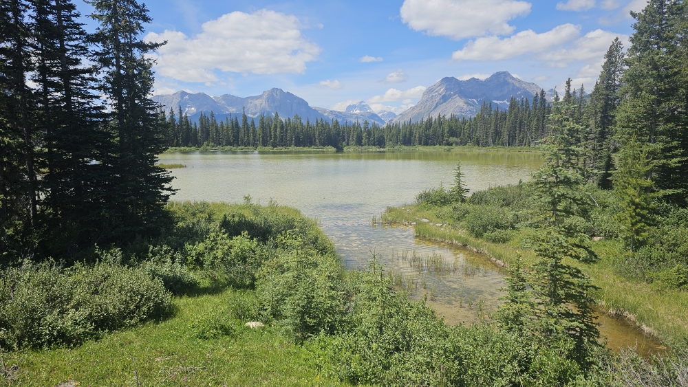 Wunderschöne kleine Seen im Spray Valley Provincial Park.
