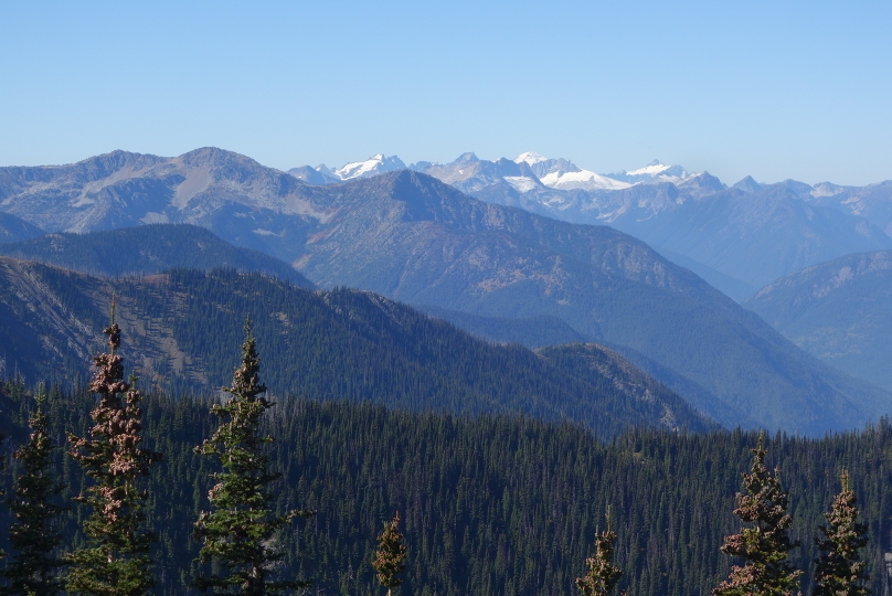 Wunderschöne alpine Bergwelt im Norden von Washington