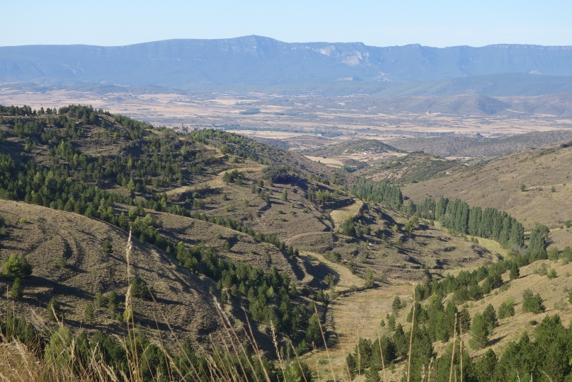 Lookout towards the Pyrenees