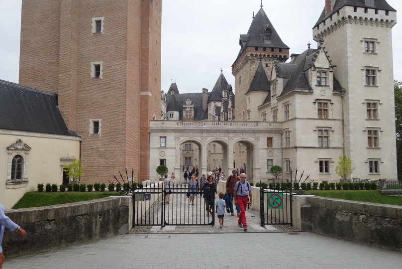 The castle in Pau