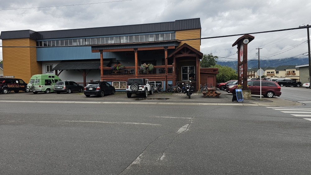 Meine Herberge in Fernie.