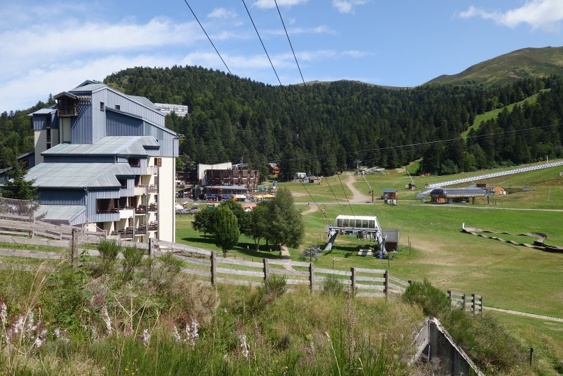 The ski resort Le Lioran