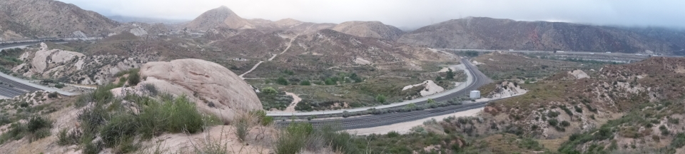 Der Cajon Pass: Hauptverkehrsader heraus aus Los Angeles.