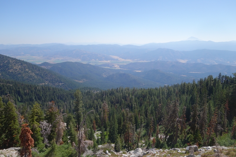 Weitblick ins Tal gegen Osten