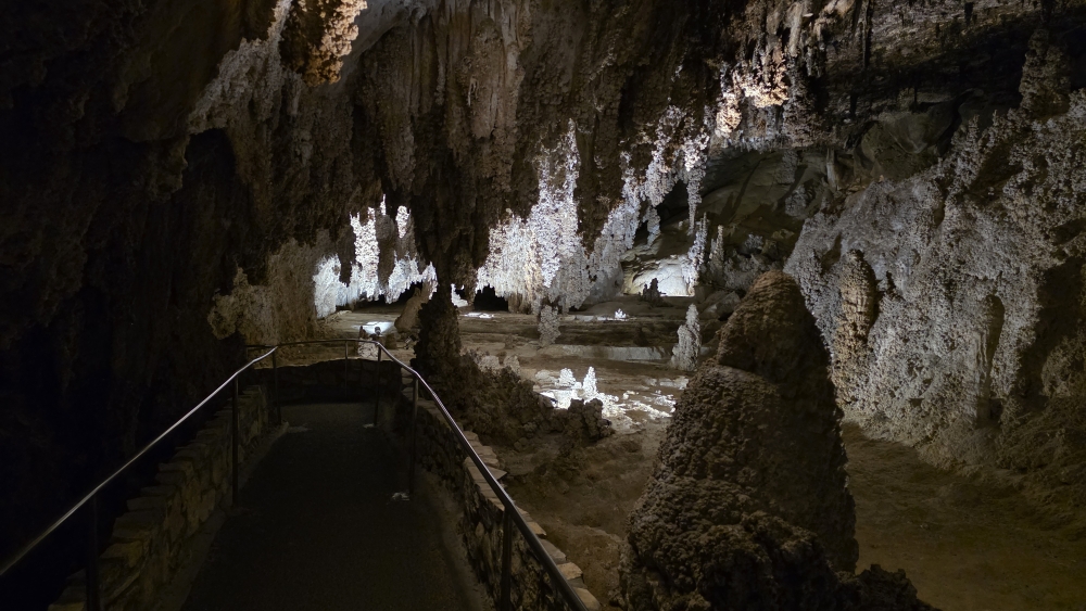 Die Carlsbad Caverns Nationalpark.