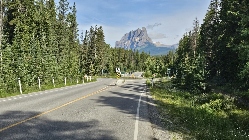 Bizzarre Bergformationen im Banff NP.